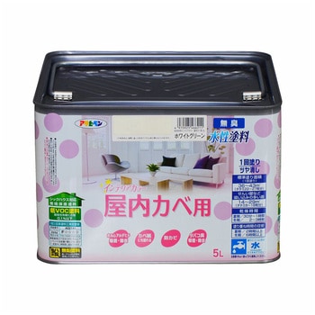 NEW水性インテリアカラー屋内カベ アサヒペン
