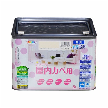 NEW水性インテリアカラー屋内カベ アサヒペン