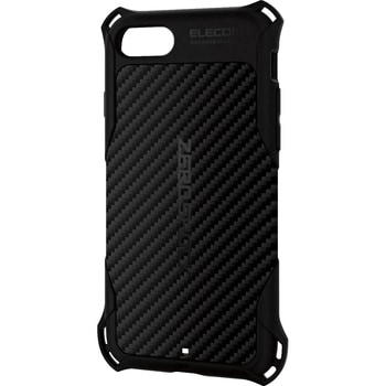 iPhone SE 第3世代/SE 第2世代/8/7 用 ケース カバー ソフト ZEROSHOCK 耐衝撃 軽量 ストラップホール付 エレコム