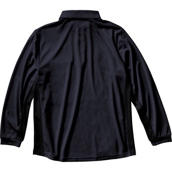 長袖ポロシャツ クロダルマ