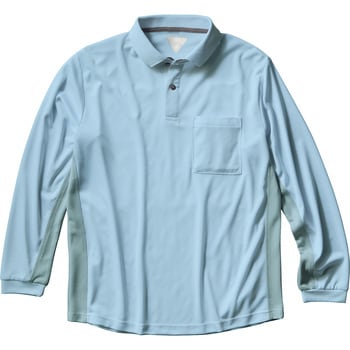 長袖ポロシャツ クロダルマ