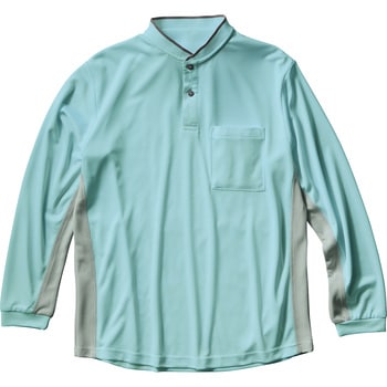 長袖ポロシャツ クロダルマ