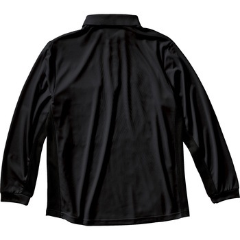 長袖ポロシャツ クロダルマ