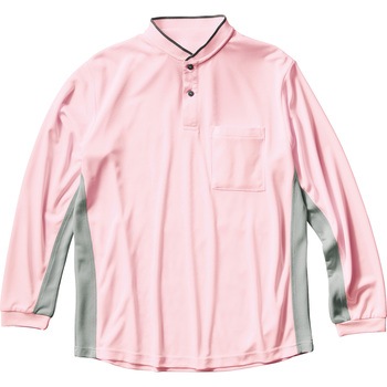 長袖ポロシャツ クロダルマ