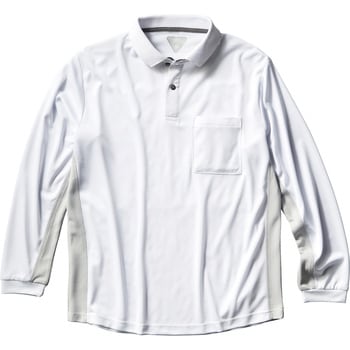 長袖ポロシャツ クロダルマ