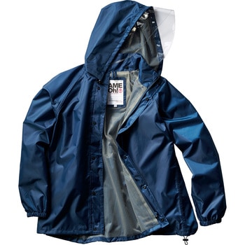 バックインレインコート クロダルマ