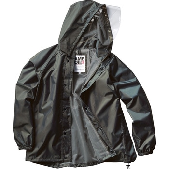 バックインレインコート クロダルマ