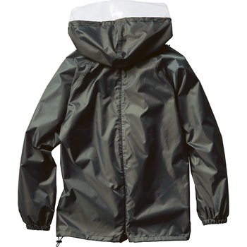 バックインレインコート クロダルマ