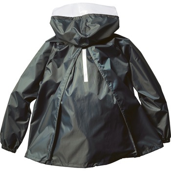 バックインレインコート クロダルマ