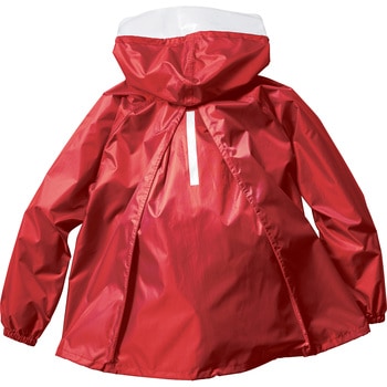 バックインレインコート クロダルマ