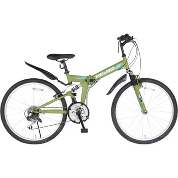 No.181 26型6段変速・Wサスペンション付折り畳みマウンテンバイク Amazon | 26型6段変速・Wサスペンション付折り畳みマウンテン