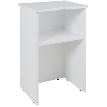 無人受付カウンター ホワイト カグクロ