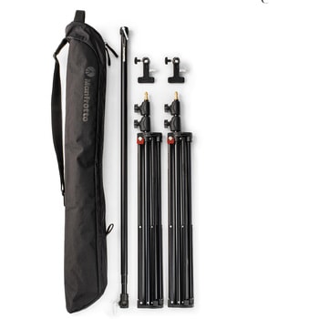 1314B 背景紙サポートシステム 黒 Manfrotto 伸長112～298cm 1314B