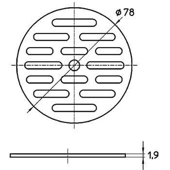 排水用皿 SANEI(旧:三栄水栓製作所)