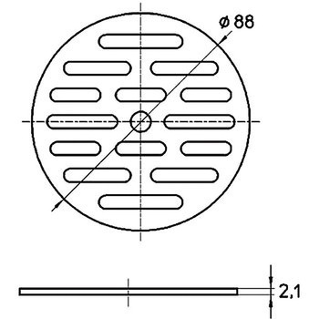排水用皿 SANEI(旧:三栄水栓製作所)
