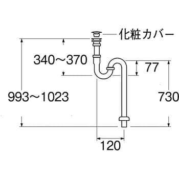 H740-25 アフレナシSトラップ 1個 SANEI 【通販サイトMonotaRO】