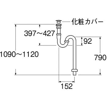 H740-32 アフレナシSトラップ 1個 SANEI 【通販サイトMonotaRO】