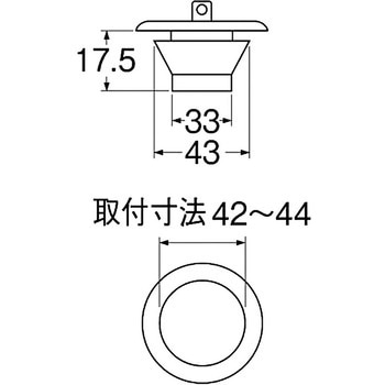 バス用W式ゴム栓 SANEI