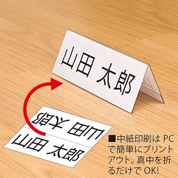 32-10296 PET折り畳み式卓上プレート ササガワ サイズB5 1/2 1個 32-10296 - 【通販モノタロウ】