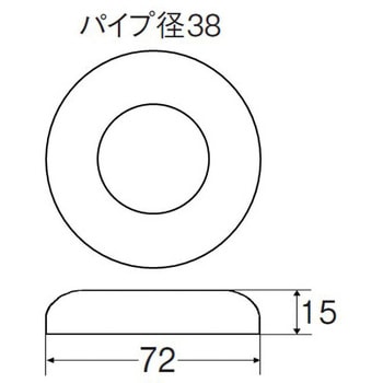 トラップ用ワン座金 SANEI
