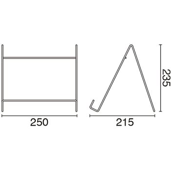 ワイヤーパネルスタンド ササガワ