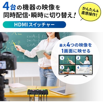 HDMI画面分割切替器 サンワサプライ