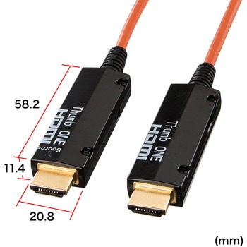 HDMI光ファイバケーブル サンワサプライ