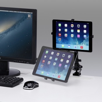 iPad・タブレット用アーム サンワサプライ