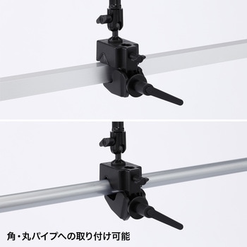 iPad・タブレット用支柱取付けアーム サンワサプライ