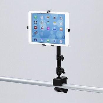 iPad・タブレット用支柱取付けアーム サンワサプライ
