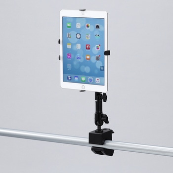 iPad・タブレット用支柱取付けアーム サンワサプライ