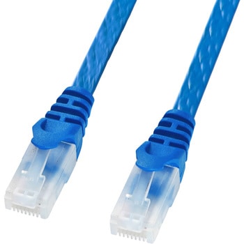 LA-FL6TS-10BL LANP[u TTvC RoHSw(10Ή)Ή JeS[CAT6 RJ-45RlN^ 10m  1{ LA-FL6TS-10BL 21126710