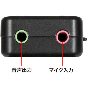 USBオーディオ変換アダプタ サンワサプライ