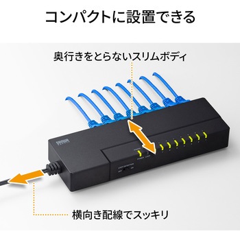 スイッチングハブ サンワサプライ