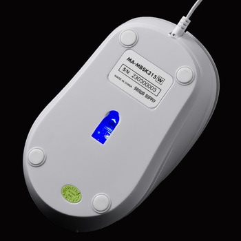 ブルーLEDマウス サンワサプライ