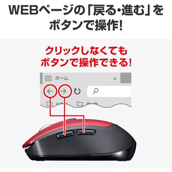 ブルーLEDマウス サンワサプライ