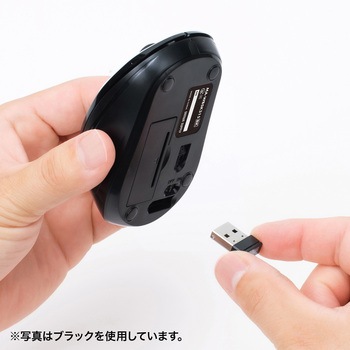 ブルーLEDマウス サンワサプライ