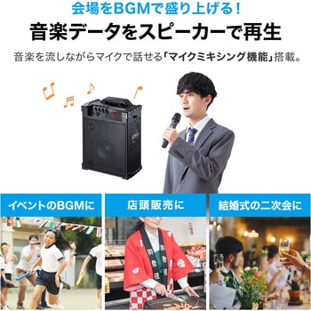 MM-SPAMP14 拡声器スピーカー サンワサプライ 最大出力60W MM-SPAMP14 拡声器スピーカー サンワサプライ 最大出力60W