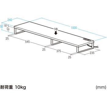 机上ラック サンワサプライ
