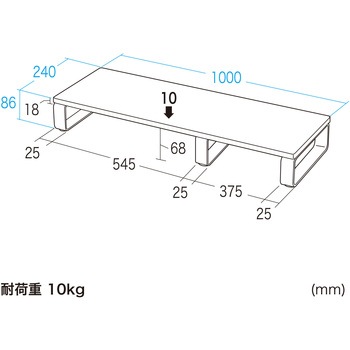 机上ラック サンワサプライ