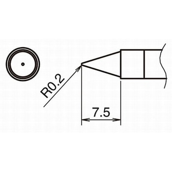 交換こて先 T39シリーズ 白光 はんだごて替コテ先 【通販