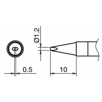 交換こて先 T39シリーズ HAKKO(白光)