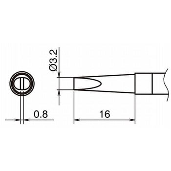 交換こて先 T39シリーズ HAKKO(白光)