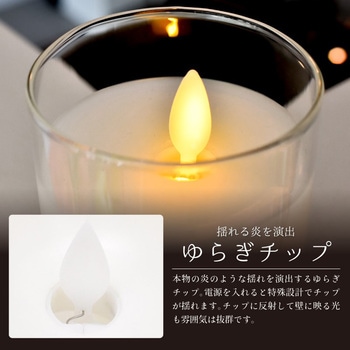 lufine006 グラスキャンドル 大河商事