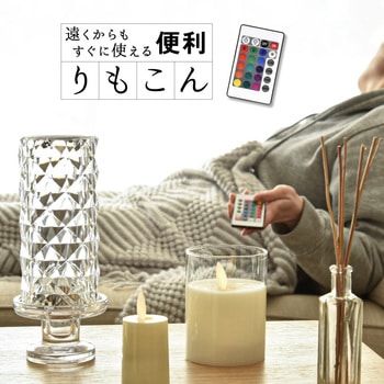 lufine016 LEDクリスタルキャンドル 大河商事