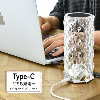 lufine016 LEDクリスタルキャンドル 大河商事