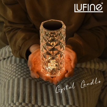 lufine016 LEDクリスタルキャンドル 大河商事