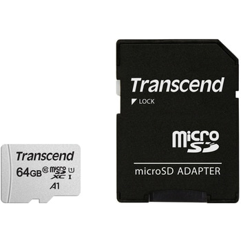 microSDXCカード UHS-I U1 (TLC)アダプタ付 トランセンド