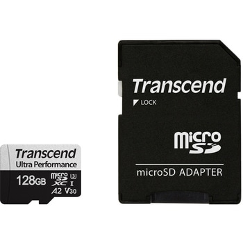 microSDXCカード UHS-I U3 V30 A2 アダプタ付 トランセンド