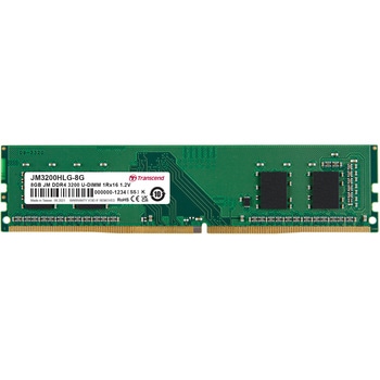 デスクトップPC用メモリ PC4-25600(DDR4-3200) 1.2V 288pin U-DIMM CL22 トランセンド